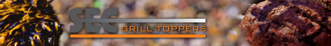 SEC Tennessee Vols Tailgating Supplies Grill Toppers