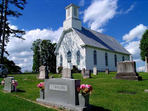 Beautiful picture of Everett Valley United Methodist Church